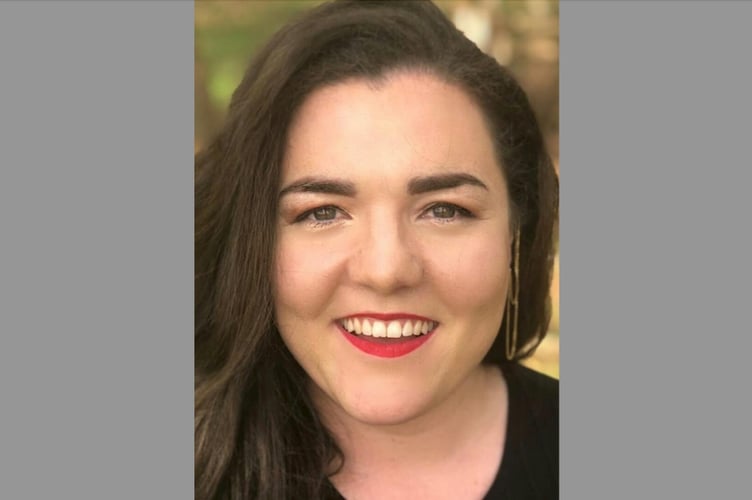 Sarah Baillie, soprano, will perform in Crediton on April 12.
