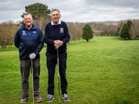 The Captains Drive in at Downes Crediton Golf Club
