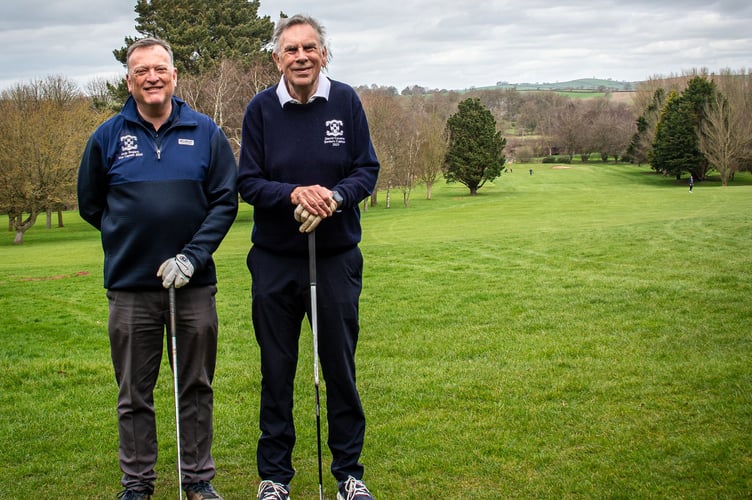 Andrew Rogers, Captain and David Cousins, Seniors Captain.