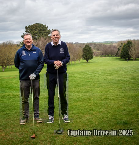 Andrew Rogers, Captain and David Cousins, Seniors Captain.
