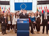 QE students visit European Parliament