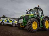 Farmers’ police drop-in at Exeter Livestock Market

