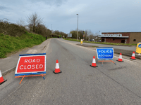 Two taken to hospital after Crediton crash
