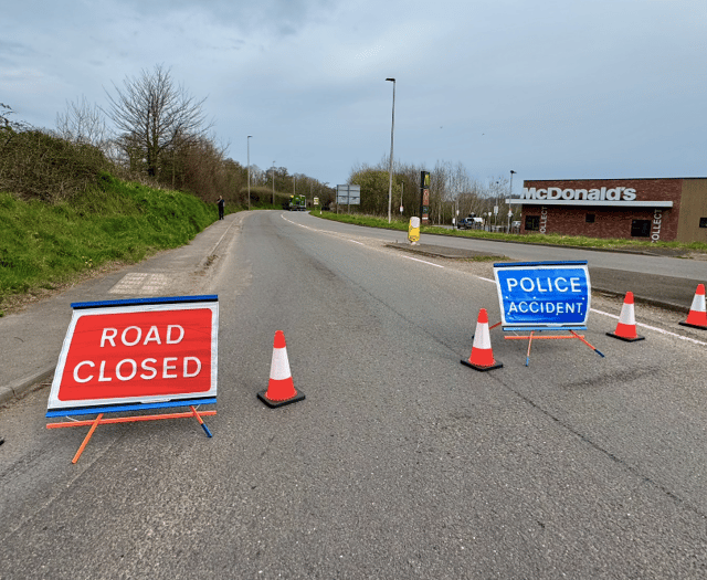 Two taken to hospital after Crediton crash