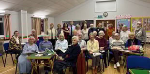 Editor was guest speaker for Tedburn St Mary WI
