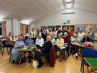 Editor was guest speaker for Tedburn St Mary WI
