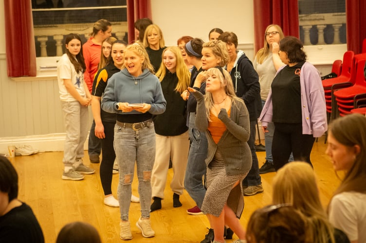 CODS members during rehearsals.  Photo: Rory Oliver Photography
