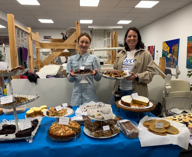 Dolphin Stairlifts Bake Sale raised £1,000 for FORCE

