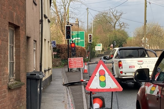 Overnight closures of A377 through Copplestone