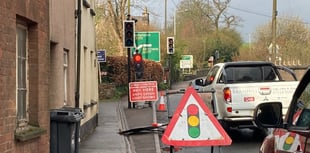 Traffic lights at Copplestone cause two-mile queue
