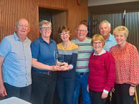 The Dream Team Downes Crediton Quiz league winners
