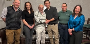 Tributes aplenty to local vet on his retirement
