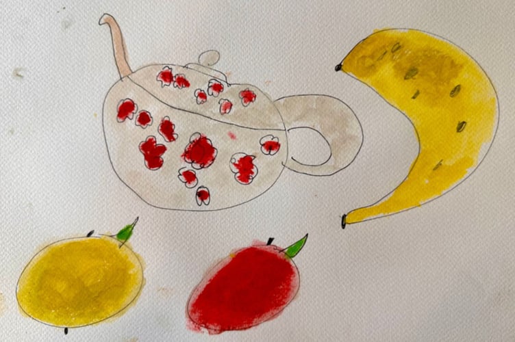 Drawing by Evie in year one at Hayward's Primary School