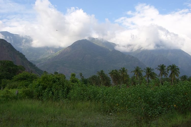 The Western Ghats mountains
