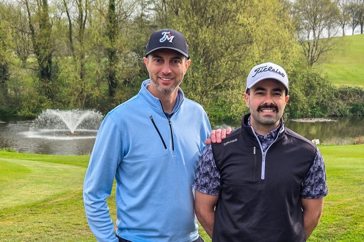 Scott Harris and Jonathan Weighell, winners of the 4BBB.
