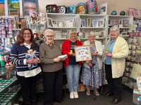Knitting group raised £846 for air ambulance
