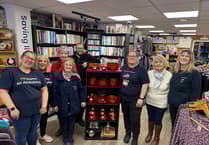 Devon Air Ambulance founder visits Crediton air ambulance charity shop