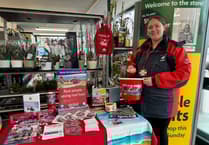 Crediton shoppers made generous donations to air ambulance