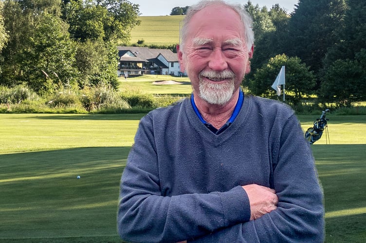Dennis Wright, winner of the Roger Baird Trophy.
