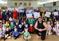‘UK’s fittest man’ visits local schools