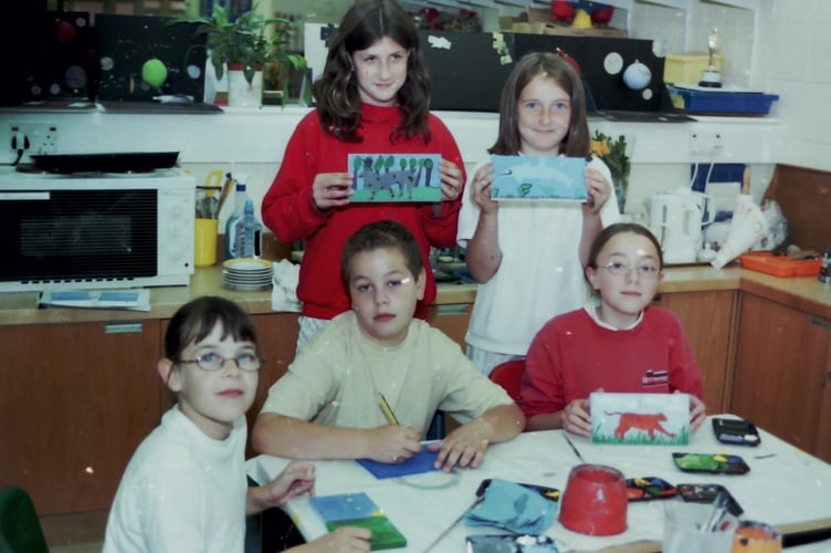 Hayward's School pupils took part in Big World Arts Week in July 2004. DSC01288