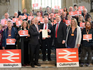 Cullompton railway station bid still on track