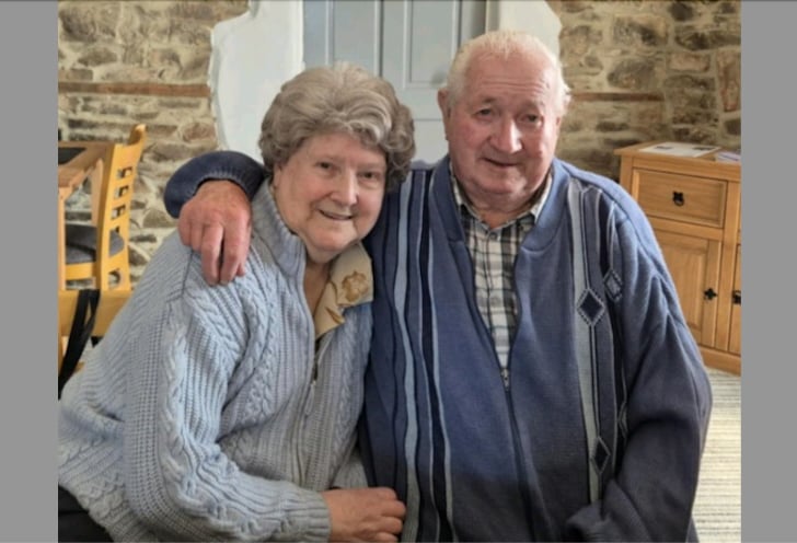 June and Cyril Tancock who have celebrated 70 years of marriage.

