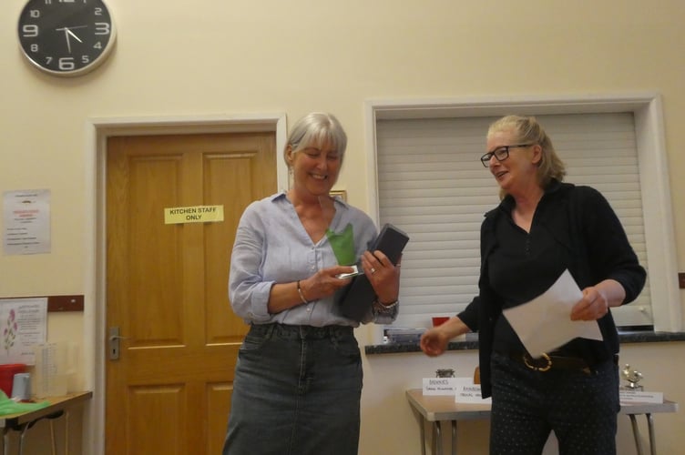 Dee Marshall won the Award for the most points in Floral Art (Contributed)