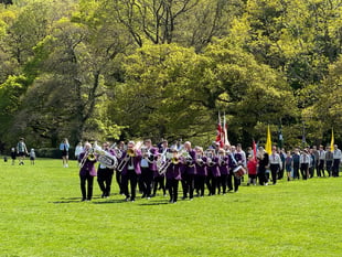 Hundreds attend Mid Devon Scouts St George’s Day parade day
