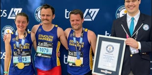 Exeter Cathedral School Teacher Races to World Record
