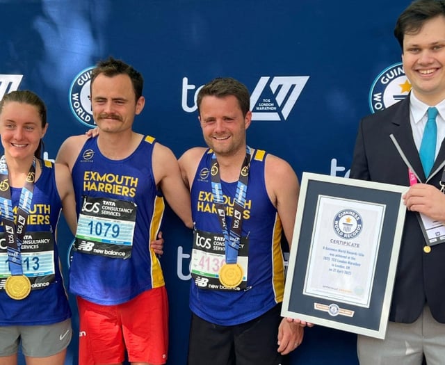 Exeter Cathedral School Teacher Races to World Record
