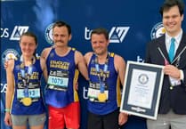 Exeter Cathedral School Teacher Races to World Record