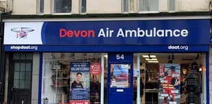 Tiverton welcomes a New Devon Air Ambulance Shop!
