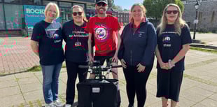 Charity cycle ride before leg amputation has raised £13,700 to-date
