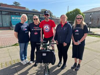 Charity cycle ride before leg amputation has raised £13,700 to-date
