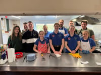 100 breakfasts served by YFC members at Sandford
