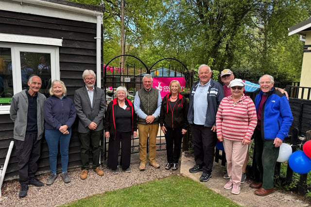 VE Day 80 marked and garden opened at Pathfinder Village
