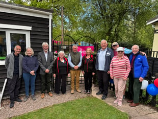 VE Day 80 marked and garden opened at Pathfinder Village
