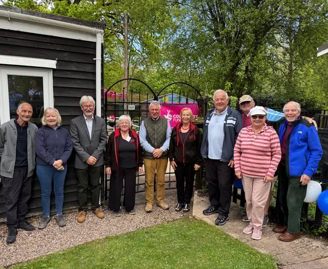 VE Day 80 marked and garden opened at Pathfinder Village
