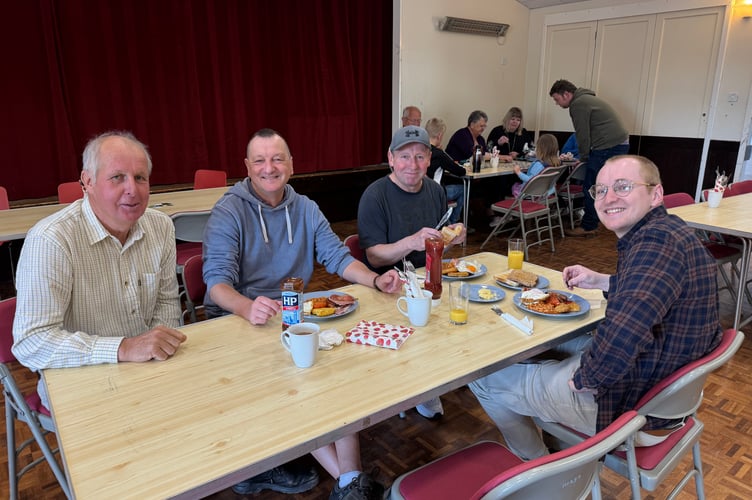 A chance to get together at the YFC Big Breakfast. AQ 9499