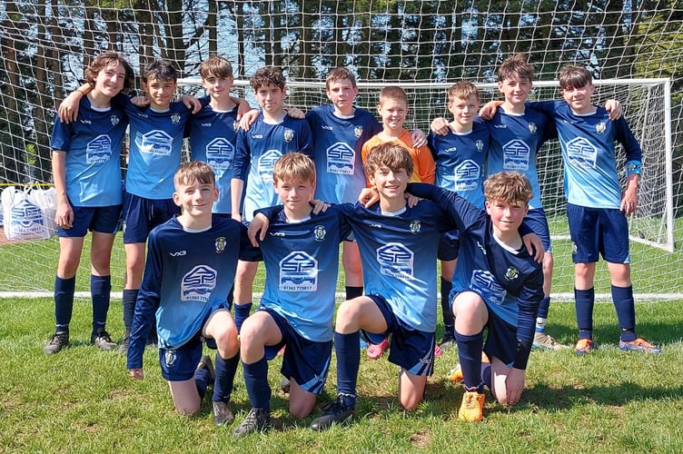 Crediton Youth FC U13’s.

