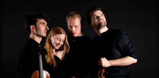 Wonderful performance by Fibonacci Quartet in Crediton