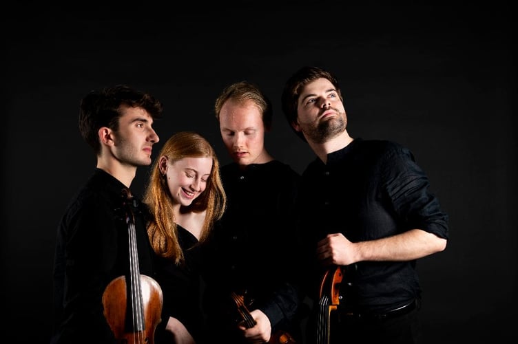 The Fibonacci Quartet return to Crediton on May 25.
