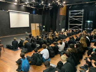 Author visit sparks creativity in Crediton students
