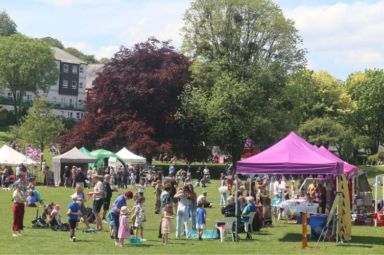 Stalls in Newcombes Meadow