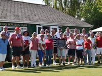 Red, white and blue for Crediton bowlers
