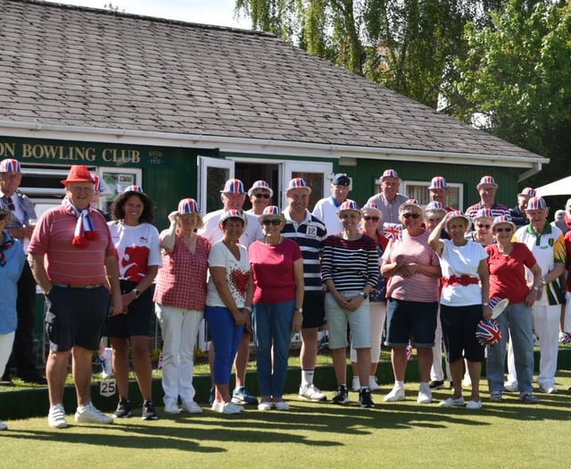 Red, white and blue for Crediton bowlers
