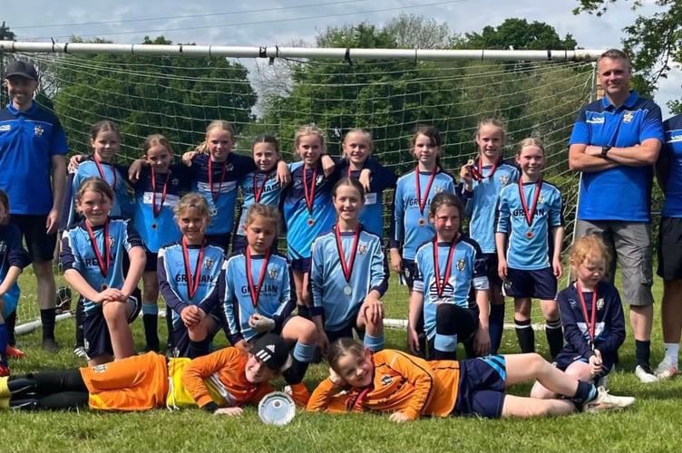 Crediton Youth U10 Girls.
