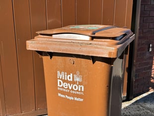 Council was unable to collect garden waste from some Crediton streets
