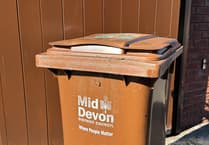 Council was unable to collect garden waste from some Crediton streets